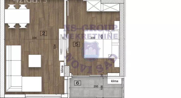 Dvosoban stan | 4zida