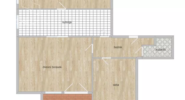 Trosoban stan | 4zida