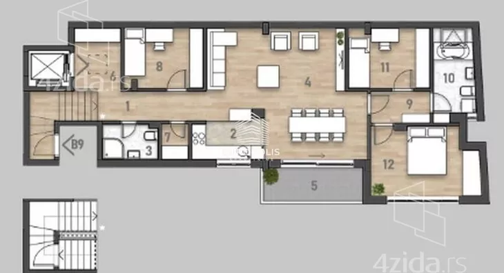 Četvorosoban stan | 4zida