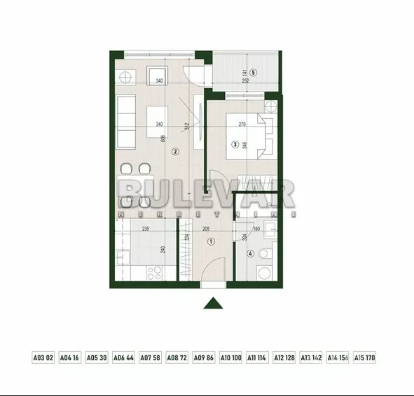 Dvosoban stan | 4zida