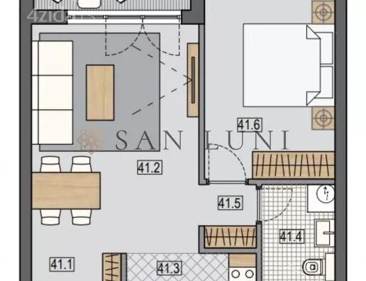 Dvosoban stan | 4zida