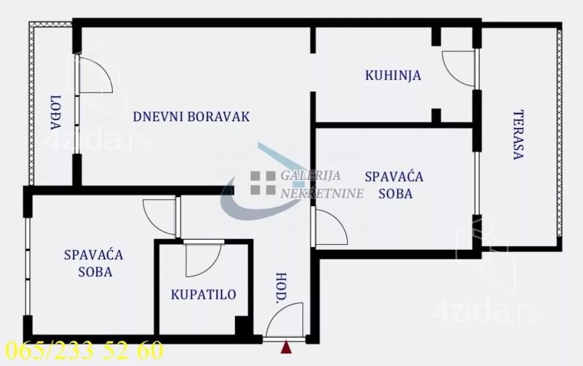 Dvoiposoban stan | 4zida