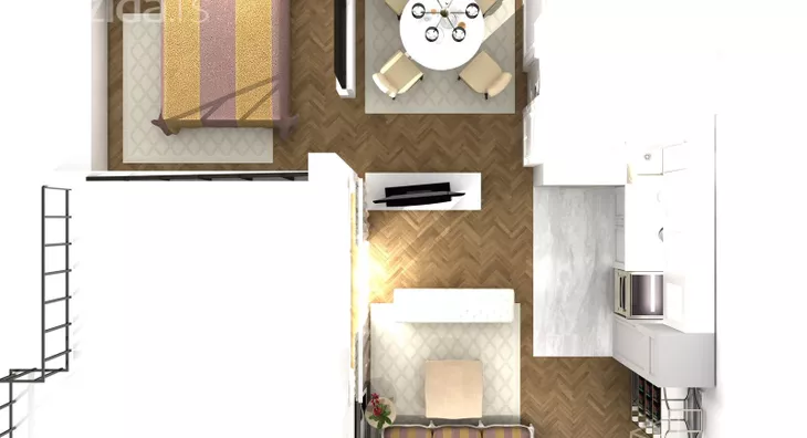 Jednoiposoban stan | 4zida