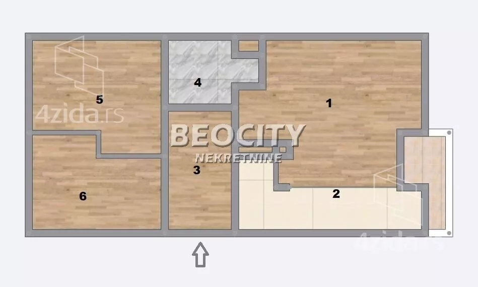 Trosoban stan | 4zida