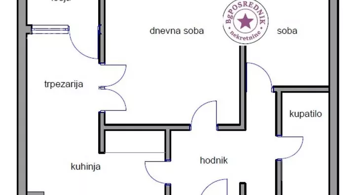 Jednoiposoban stan | 4zida