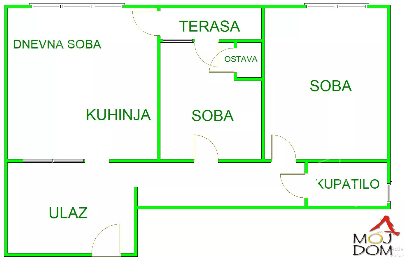 Dvoiposoban stan | 4zida