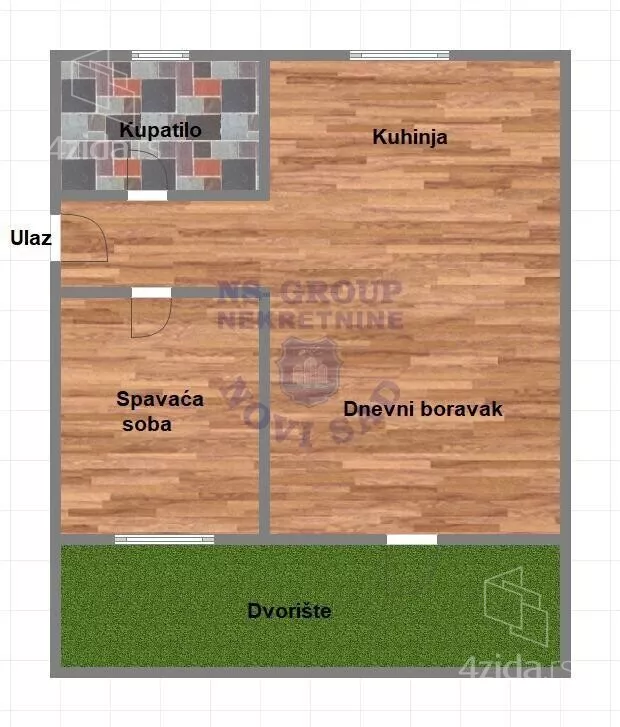 Jednoiposoban stan | 4zida