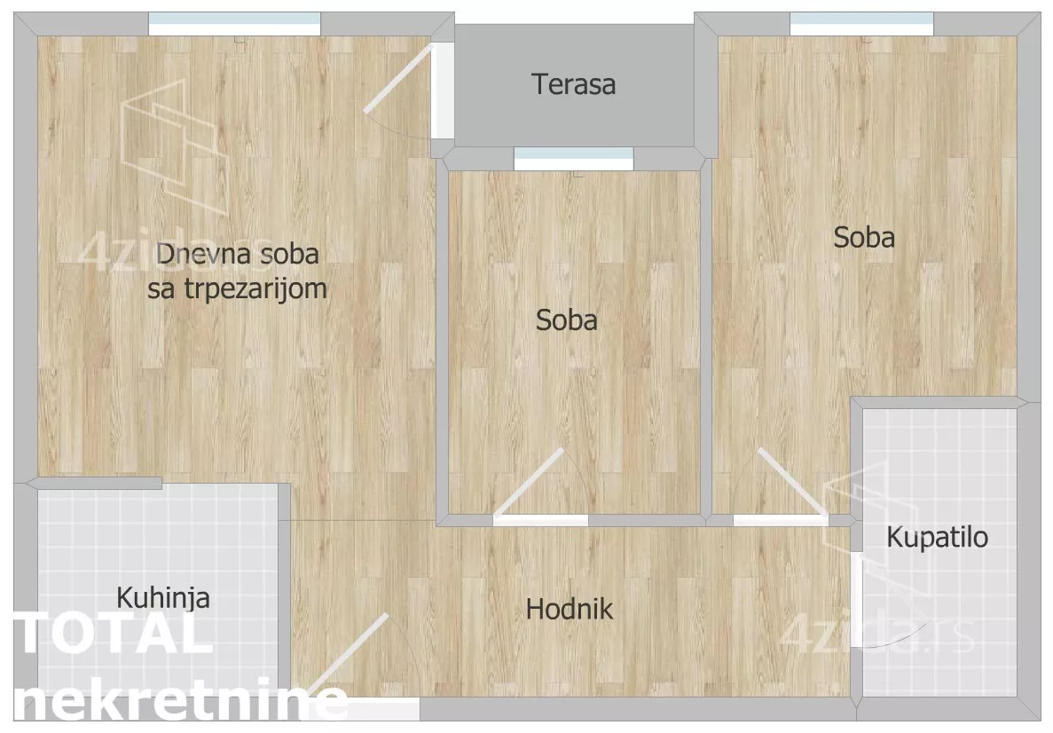 Dvoiposoban stan | 4zida