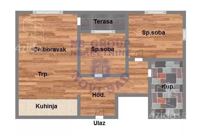 Dvoiposoban stan | 4zida