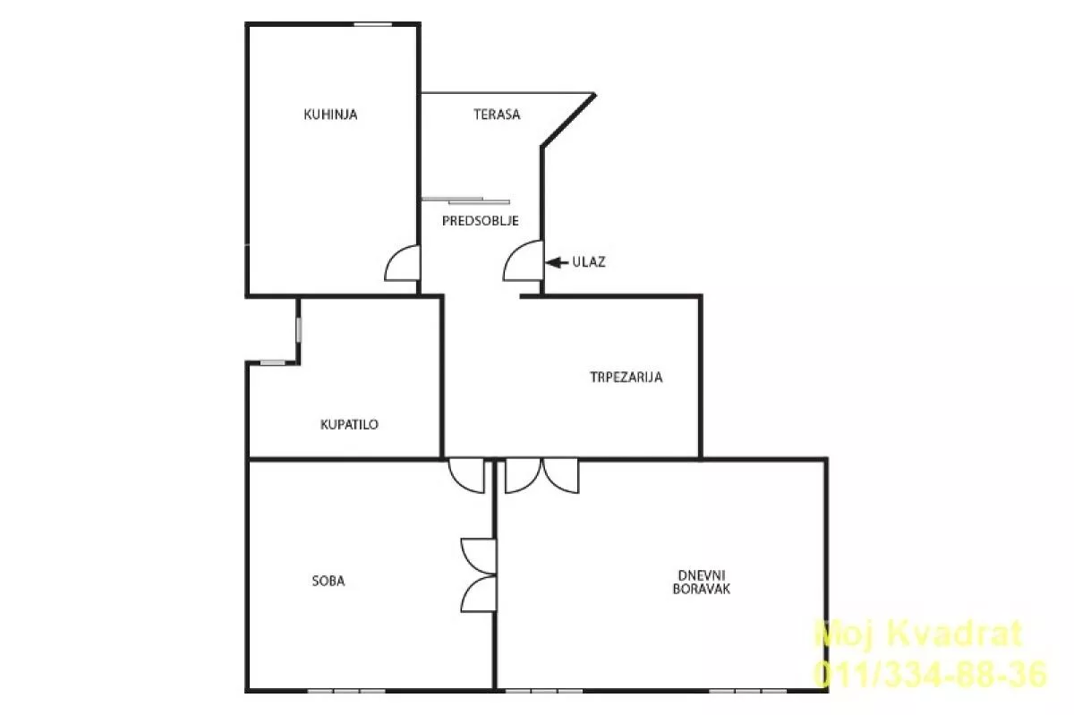 Trosoban stan | 4zida