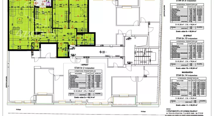 Troiposoban stan | 4zida