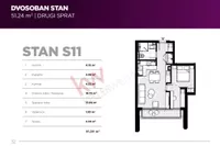 Dvosoban stan | 4zida
