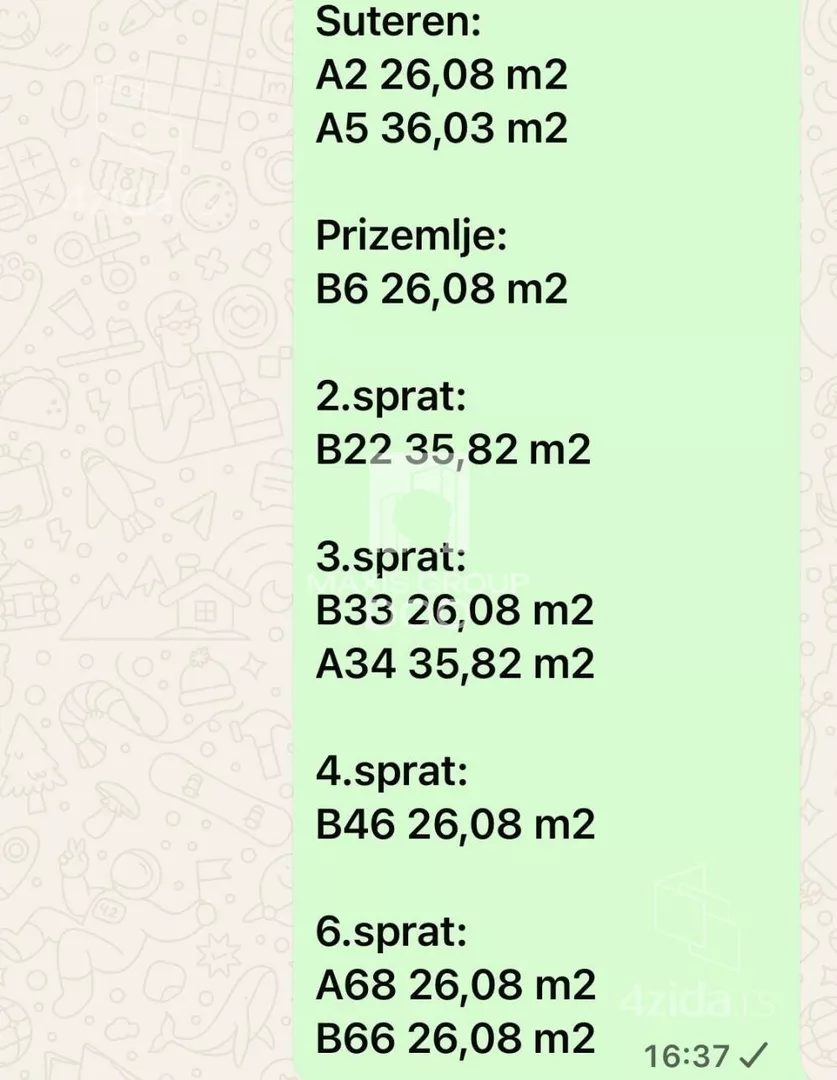 Dvosoban stan | 4zida