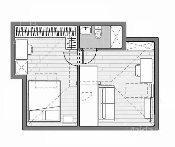 Troiposoban stan | 4zida