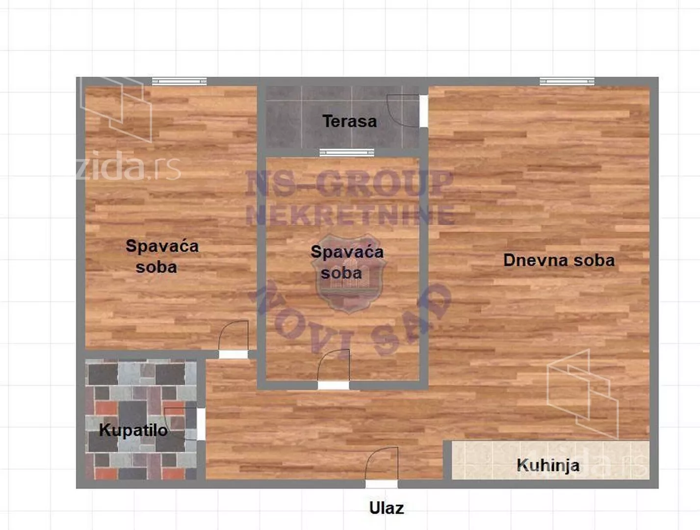 Trosoban stan | 4zida