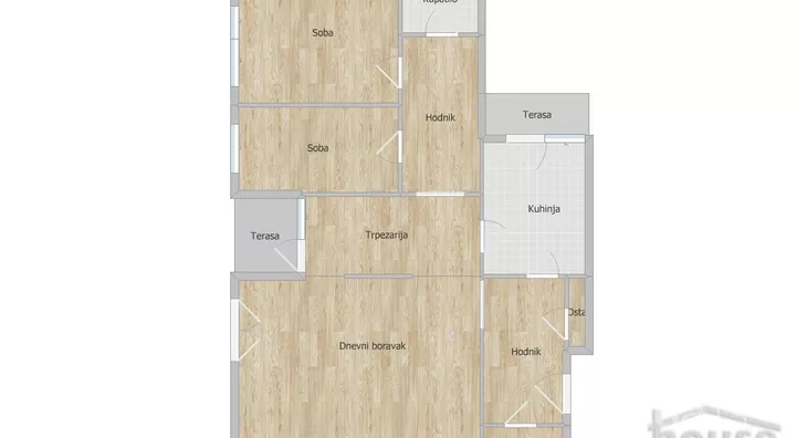 Trosoban stan | 4zida