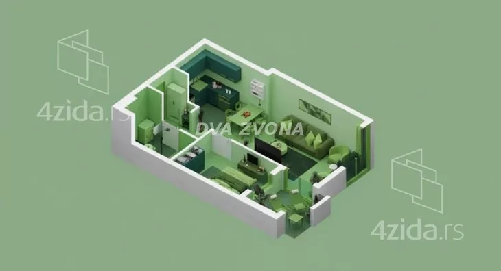Dvosoban stan | 4zida