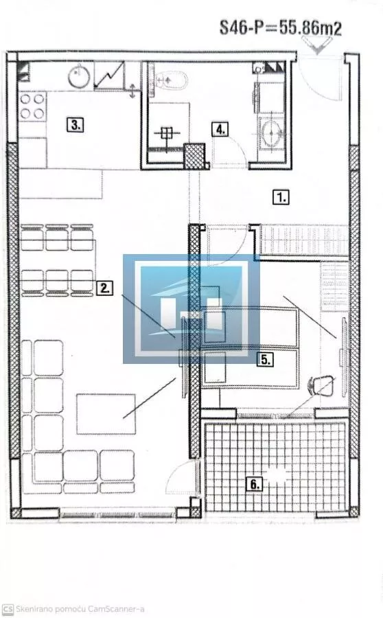 Jednoiposoban stan | 4zida