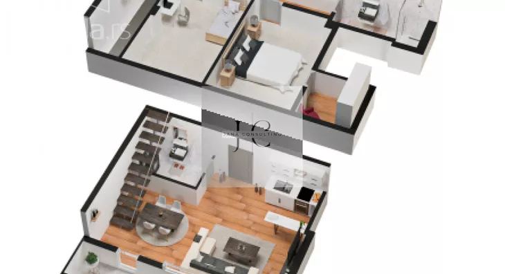 Trosoban stan | 4zida