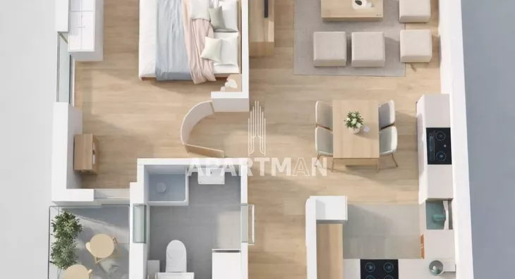 Dvosoban stan | 4zida