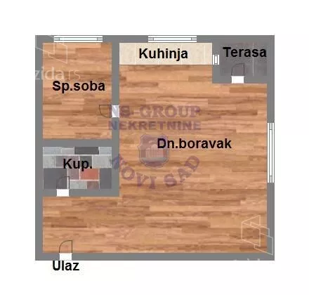 Dvosoban stan | 4zida