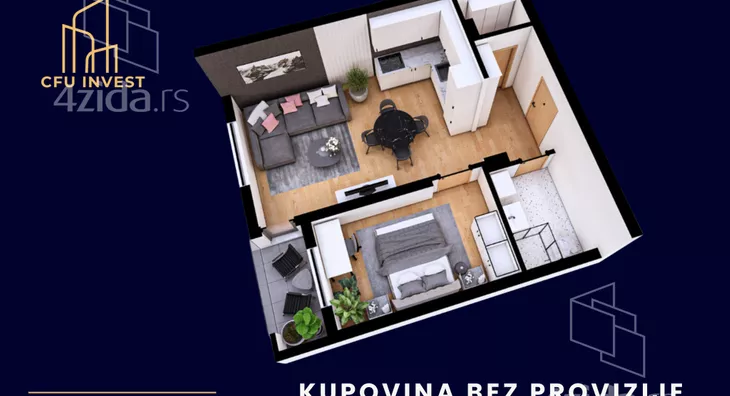 Dvosoban stan | 4zida