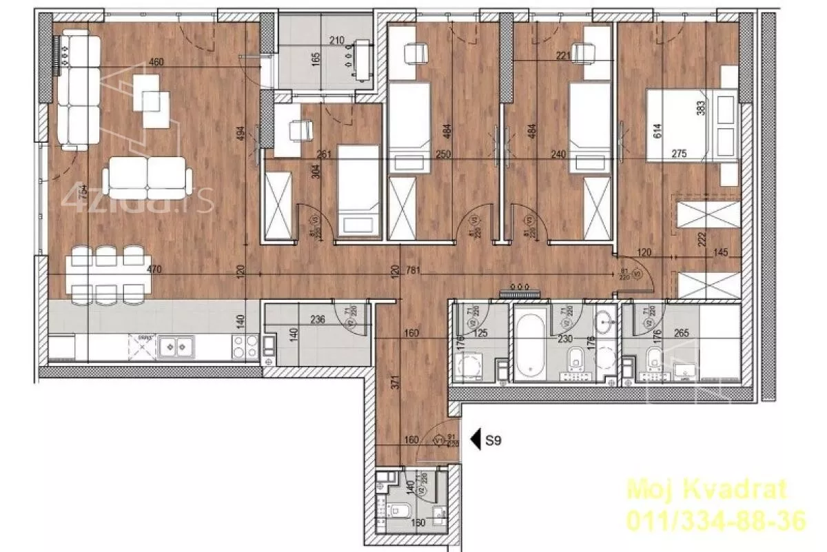 Četvorosoban stan | 4zida