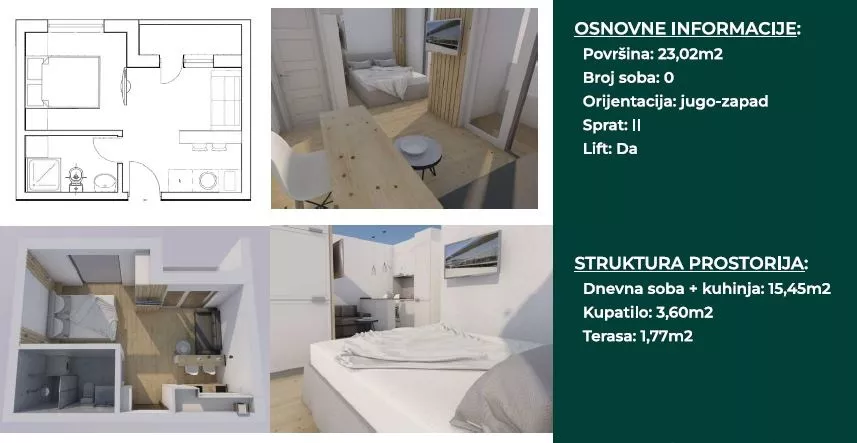 Garsonjera | 4zida
