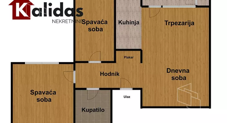 Trosoban stan | 4zida