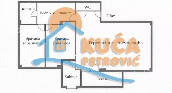 Trosoban stan | 4zida
