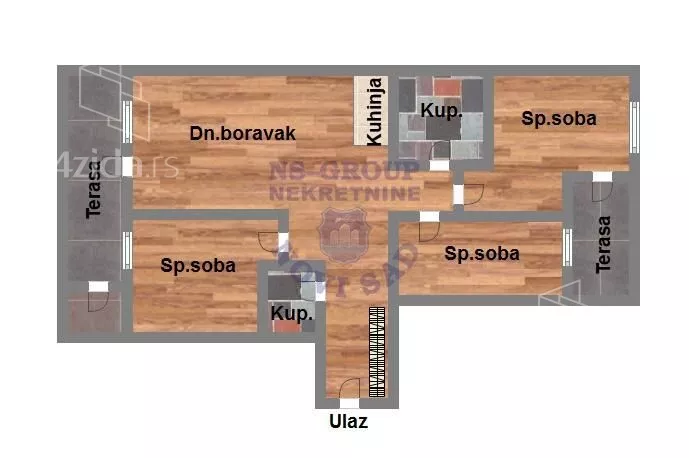 Četvorosoban stan | 4zida