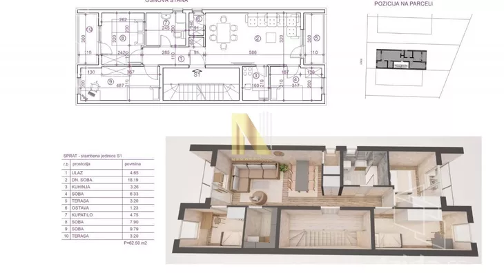 Troiposoban stan | 4zida
