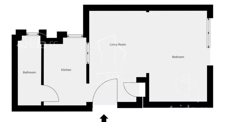 Jednosoban stan | 4zida