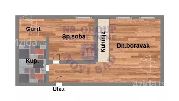 Dvosoban stan | 4zida