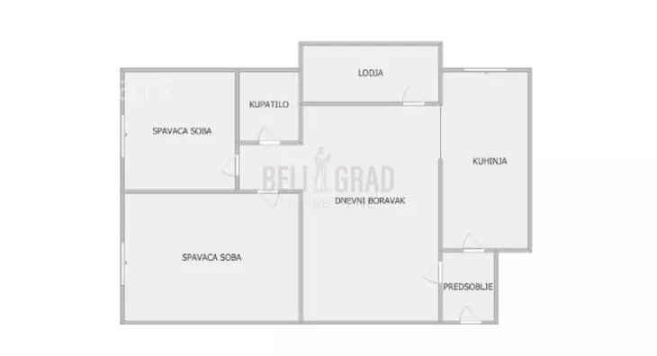 Trosoban stan | 4zida