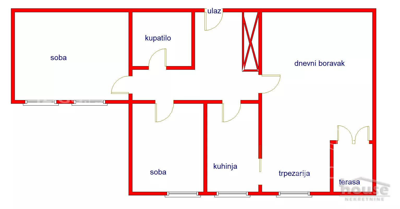 Trosoban stan | 4zida