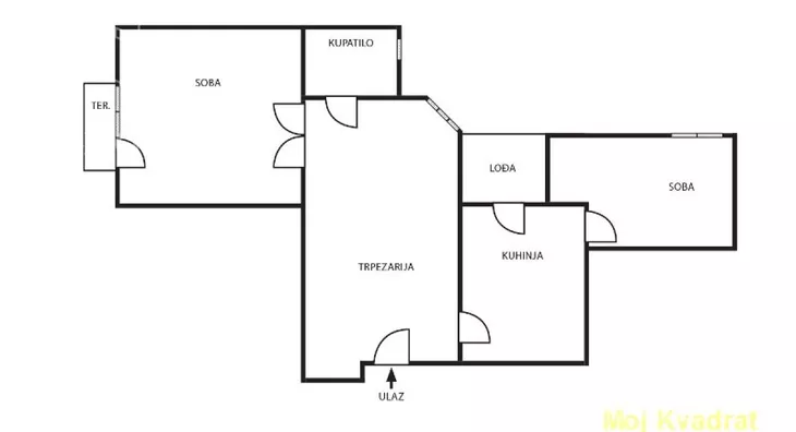 Trosoban stan | 4zida