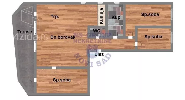 Četvorosoban stan | 4zida