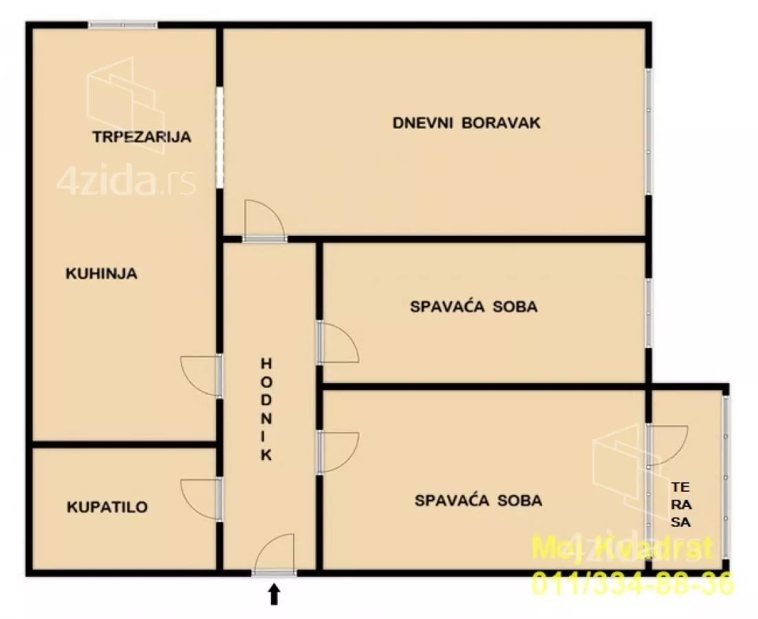 Dvoiposoban stan | 4zida