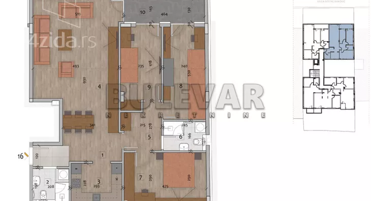 Četvorosoban stan | 4zida