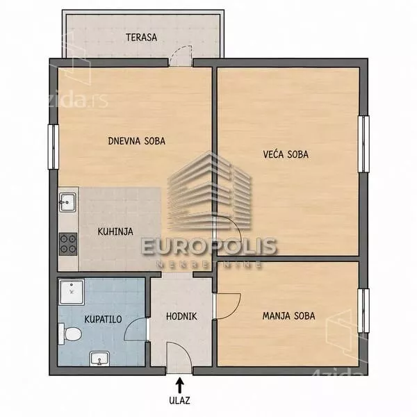 Dvoiposoban stan | 4zida