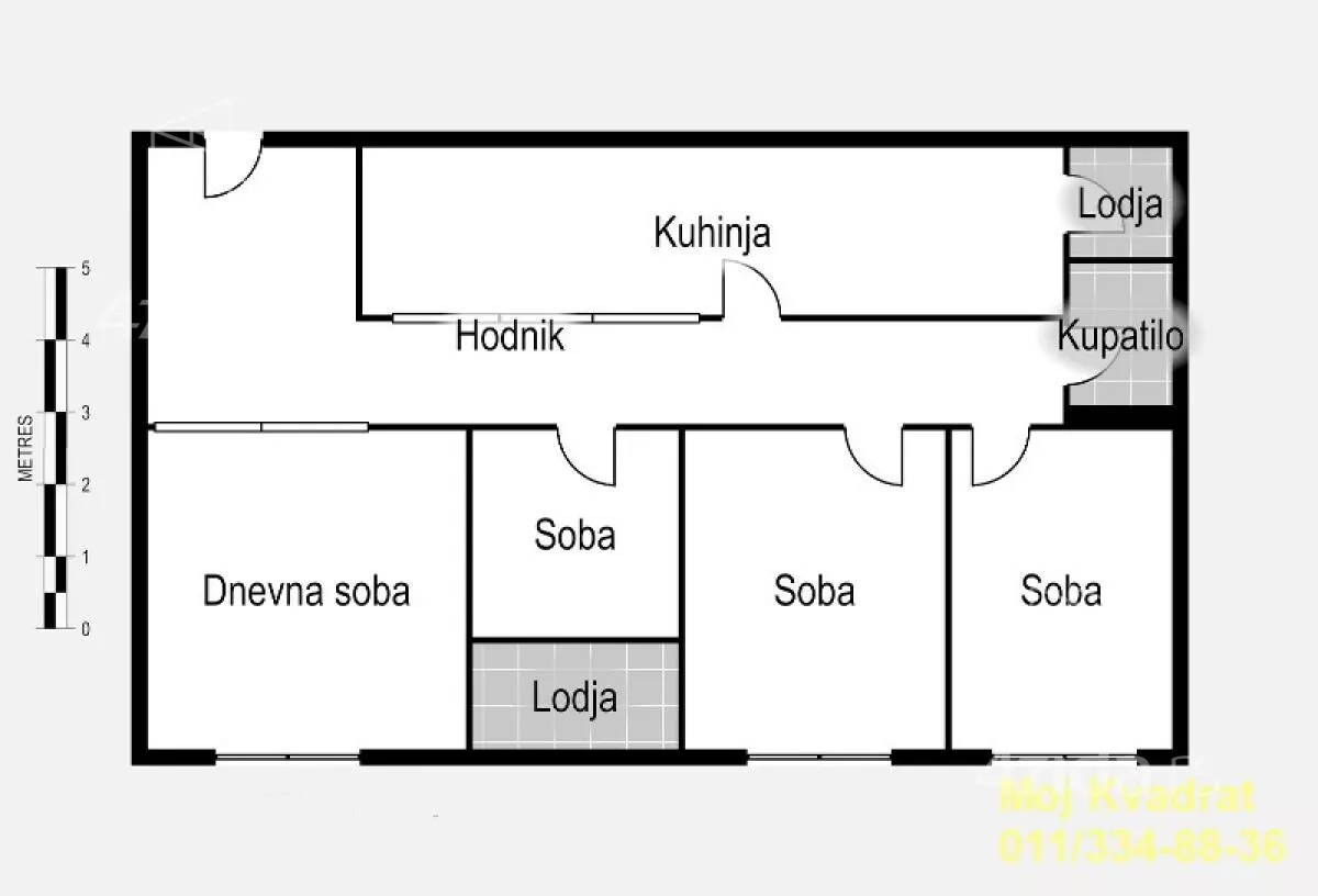 Troiposoban stan | 4zida