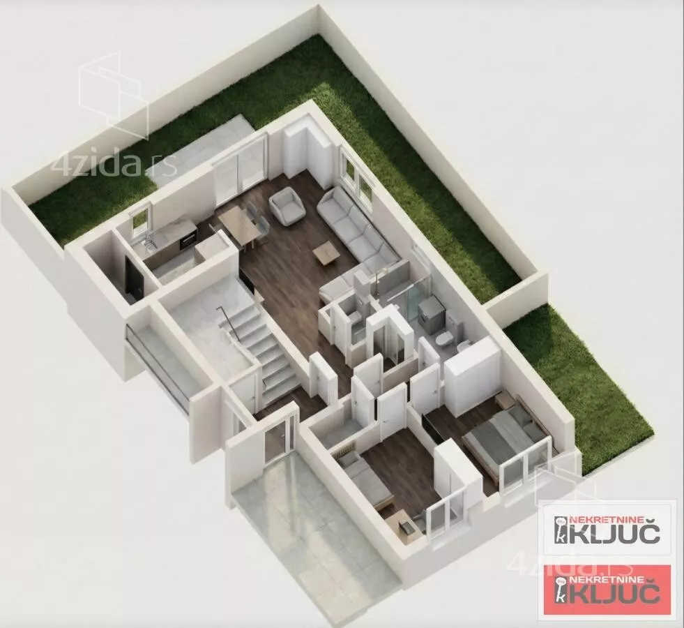 Trosoban stan | 4zida