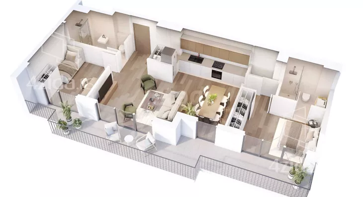 Trosoban stan | 4zida