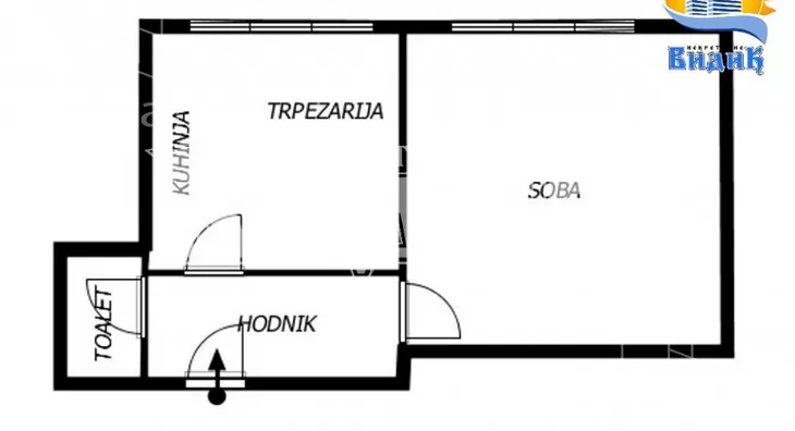 Jednosoban stan | 4zida