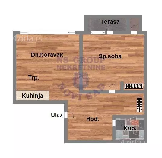 Dvosoban stan | 4zida