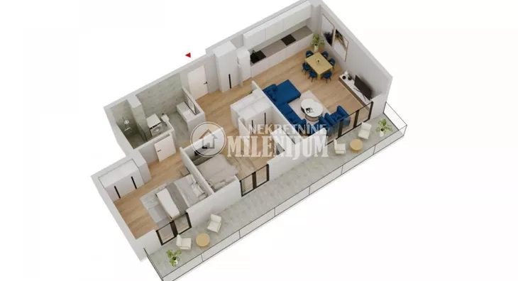 Dvoiposoban stan | 4zida