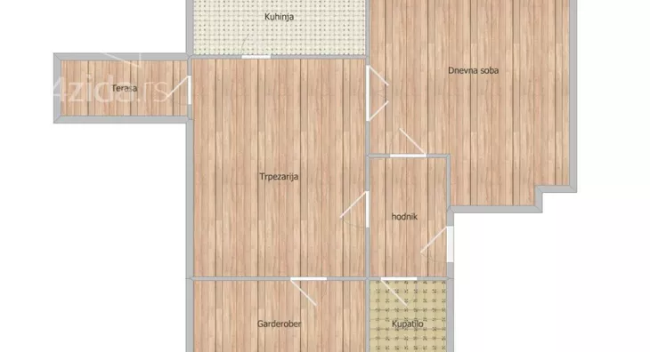 Jednoiposoban stan | 4zida