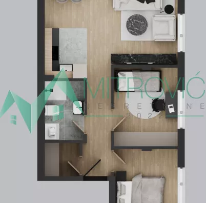 Dvoiposoban stan | 4zida