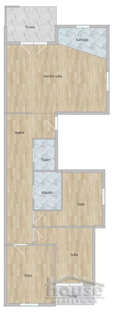 Troiposoban stan | 4zida